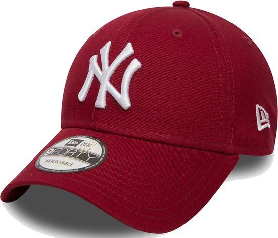 New Era LEAG ESNL 940 New York Yankees Baseball Cap - Cardinal - One size