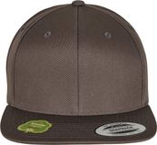 Flexfit Urban Classics Organic Cotton Snapback Pet - Grijs
