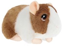 Keel Toys Peluche Cochon d'Inde - Beige - Avec Son - 15 cm - Eco Collectie