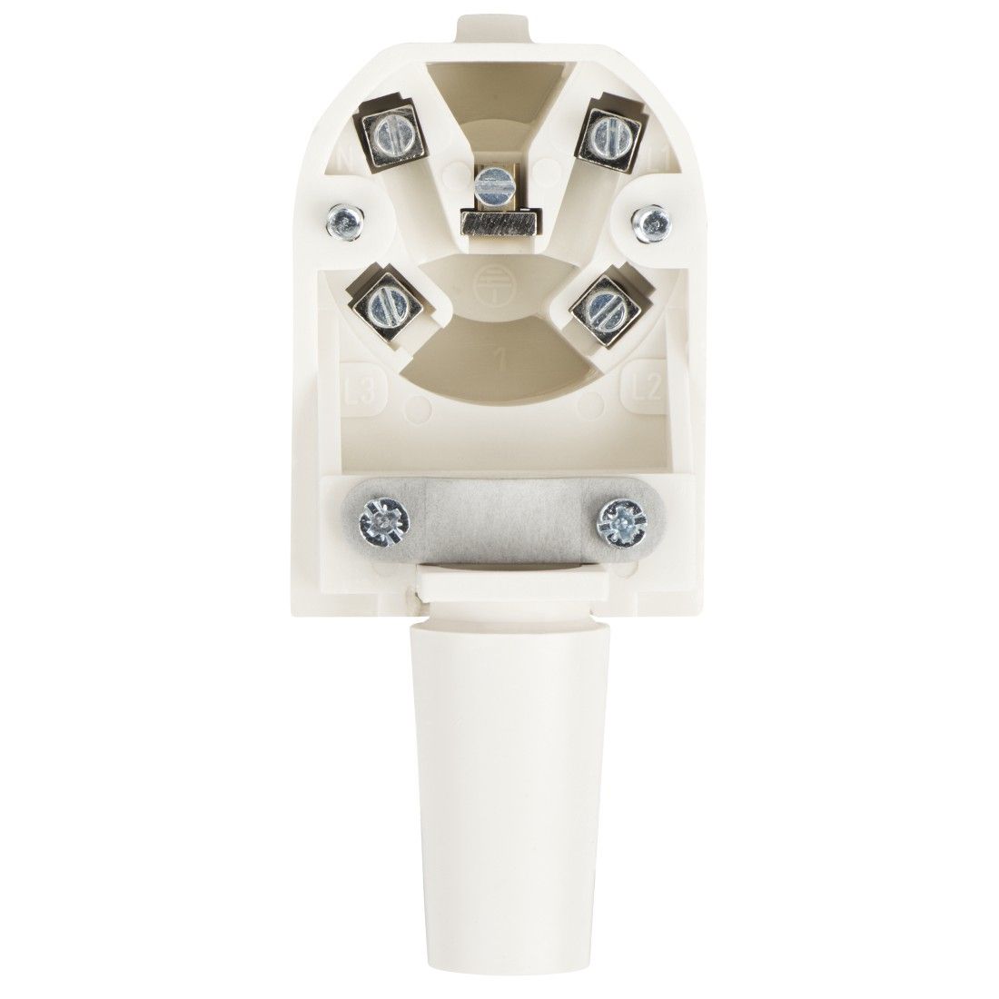 Hama Electrical Plug - White - 400V - 16A