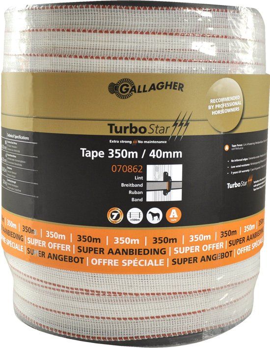 Gallagher TurboStar Super 40mm lint