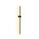 WELL HOME MOBILIARIO & DECORACIÓN Wandlamp, metaal, zwart, 6 x 91 x 10, fitting 1 x 18 W LED