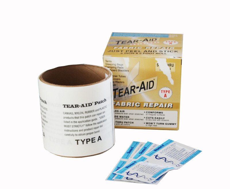 Tear-Aid rol type A voor kunststoffen en weefsels