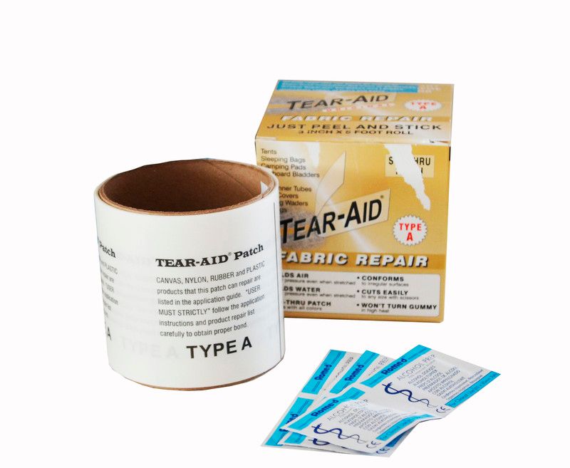 Tear-Aid rol type A voor kunststoffen en weefsels