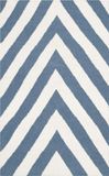 Safavieh Vloerkleed Serena Wol Blauw Rechthoekig Klassiek 91x152 cm