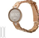 kwmobile Roségoud RVS Horlogebandje voor Garmin Lily Sport