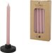Merkloos Tiny Candle Kaarsen Mauve 14 cm 12 stuks