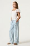 Garcia P262723 Meisjes Wide Fit Jeans Blauw