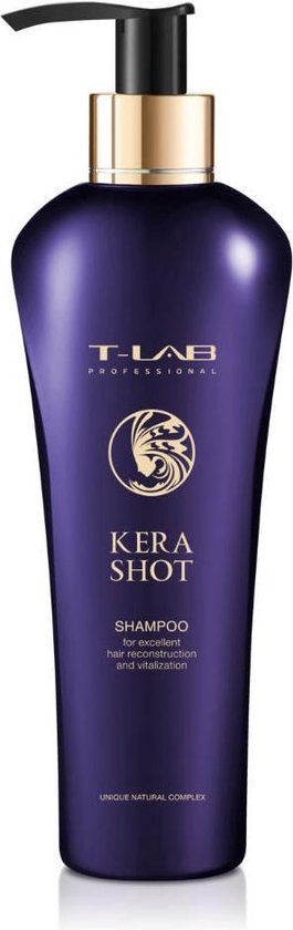 T-Lab Professional Kera Shot Shampoo 250 ml - Unisex - Alle haartypes - Alle haarkleuren
