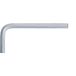 KS Tools 151.2086 Stiftsleutel binnenzeskant, kort, 1/8"