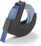 DYMO originele labeltape met reliëf | Wit op blauw | 9 mm x 3 m | 1 stuk