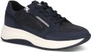Caprice Dames Sneaker 9-23709-45 880 G-breedte Blauw Leer Maat 37