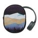 kwmobile hoes geschikt voor Sony WH-CH520 / WH-CH510 / MDR-ZX110 - 21,5 x 16 cm - Beschermhoes voor headset in Sterrenhemel aan meer design - Van neopreen - Met print