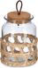 Zeller 19583 voorraadpot "Boho" met kurkdeksel, 1000 ml