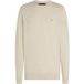 Tommy Hilfiger Pull en coton et cachemire Pima Oatmilk chiné