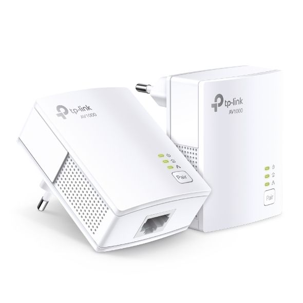TP-Link TL-PA7019 KIT - Powerline Adapter - 1000 Mbit/s - White