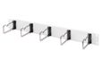 Digitus DN-97666 Panneau de gestion de câbles - 19 pouces - 1 U - Gris
