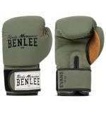 Benlee Evans Army Green Bokshandschoenen van leer, 18 oz