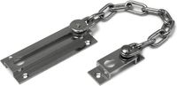 Dulimex Deurketting messing verchroomd - met schroeven - deur beveiliging - inclusief montagemateriaal