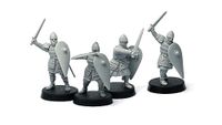 Brother Vinni Italo-Norman Crusaders, 28 mm hars miniaturen voor tabletop Wargaming