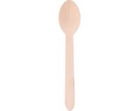 Cuisine Elegance Houten Lepels 16 cm 12 Stuks