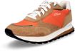 s.Oliver sneaker en cuir orange brun