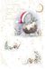 Me To You Tatty Teddy Kerstkaart voor Great Nan, Tatty Teddy gekleed als kerstpudding 5x8ins - Officiële collectie