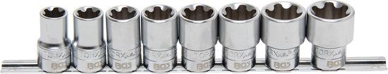 BGS Doppenset Torx Plus 1/2 18EP - 32EP 8 delig