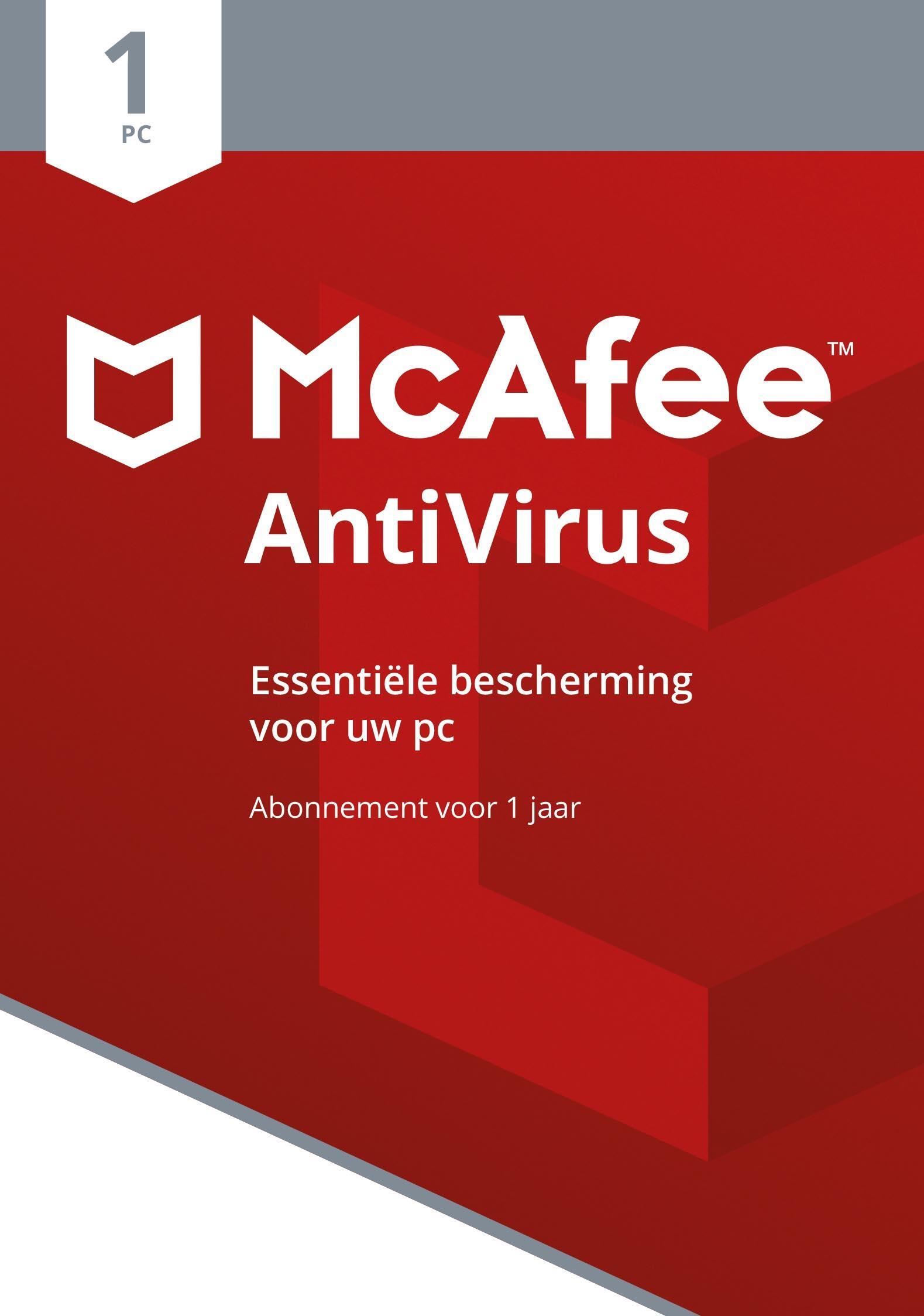 McAfee AntiVirus 2018 1 Device Dutch