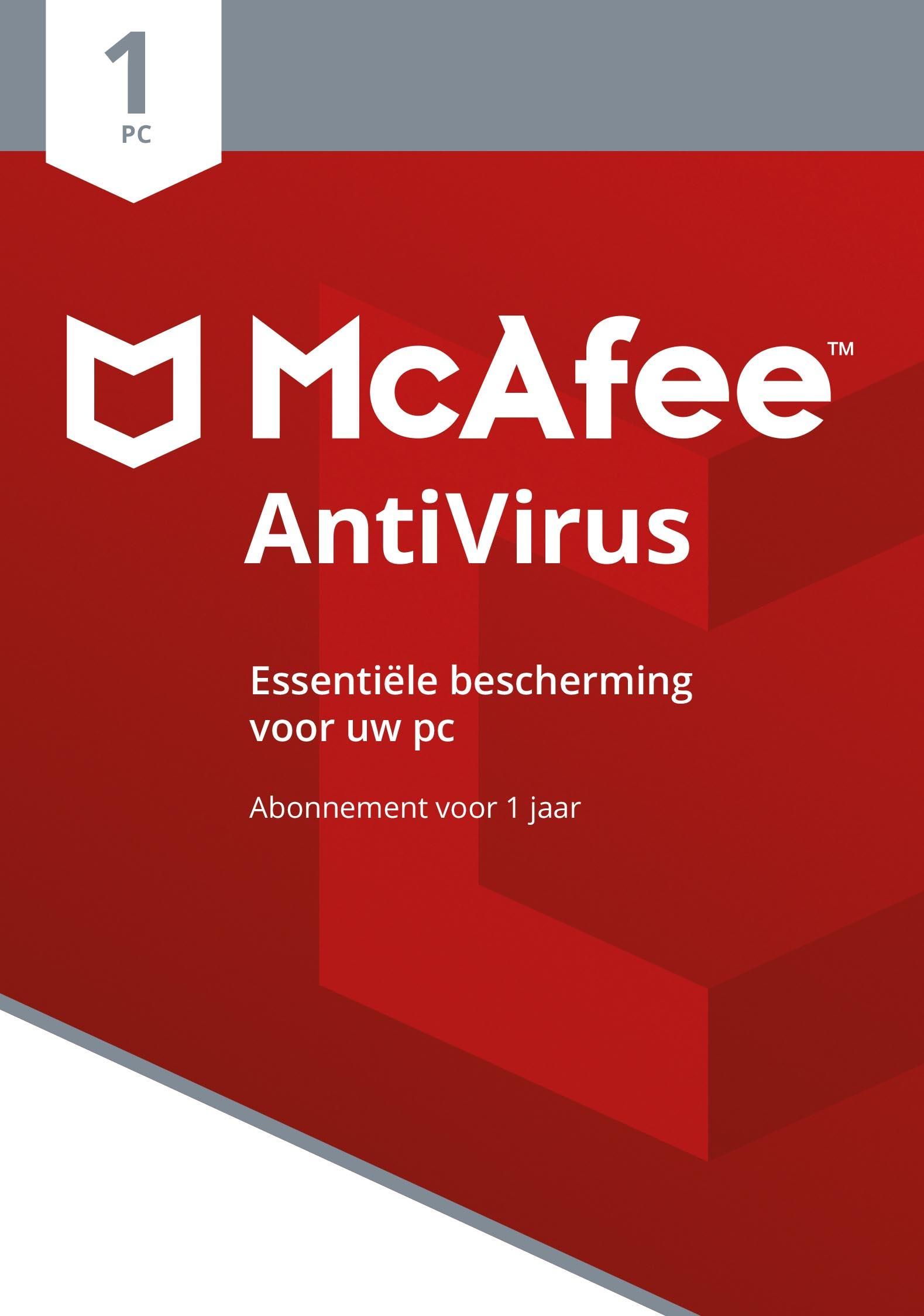 McAfee AntiVirus 2018 1 Device Dutch