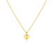 Lucardi Dames Stalen ketting hart met zirkonia - Ketting - Staal - Zilverkleurig - 47 cm