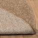 Agira Tapis De Surface Rond Naturel Ø 160 cm Polyester