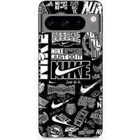 Nike Google Pixel 8 Pro Hoesje Nike air logo Download Nike Graffiti Zwart Wit Maniacase