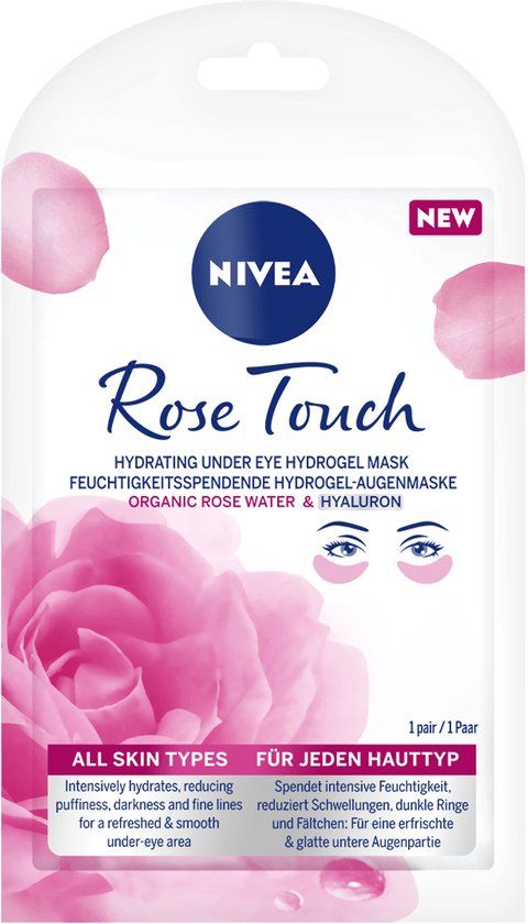 NIVEA Rose Touch Oogmasker Vrouwen Vellen