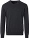 CASAMODA Pullover V-Hals Antra - Maat 4XL - Heren - Pullovers