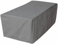 Eurotrail Waterdichte Tafelhoes Tuin Rechthoekig, Cantonic 140x80x75cm, Grijs