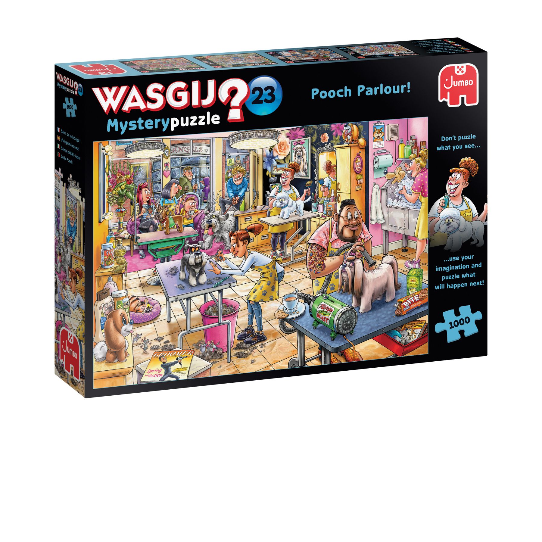 Wasgij Mystery 23 - Trimsalon Kwispel! 1000 stukjes Legpuzzel