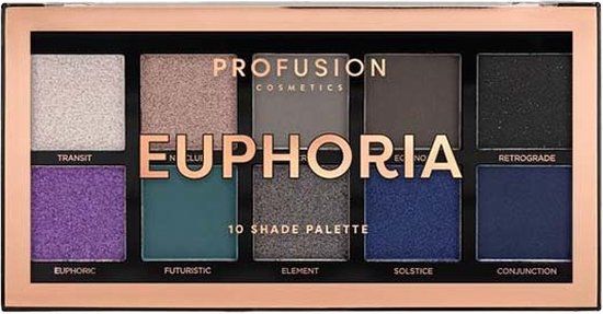 Profusion Artistry Mini Palette - Euphoria - 10 kleuren oogschaduw palette
