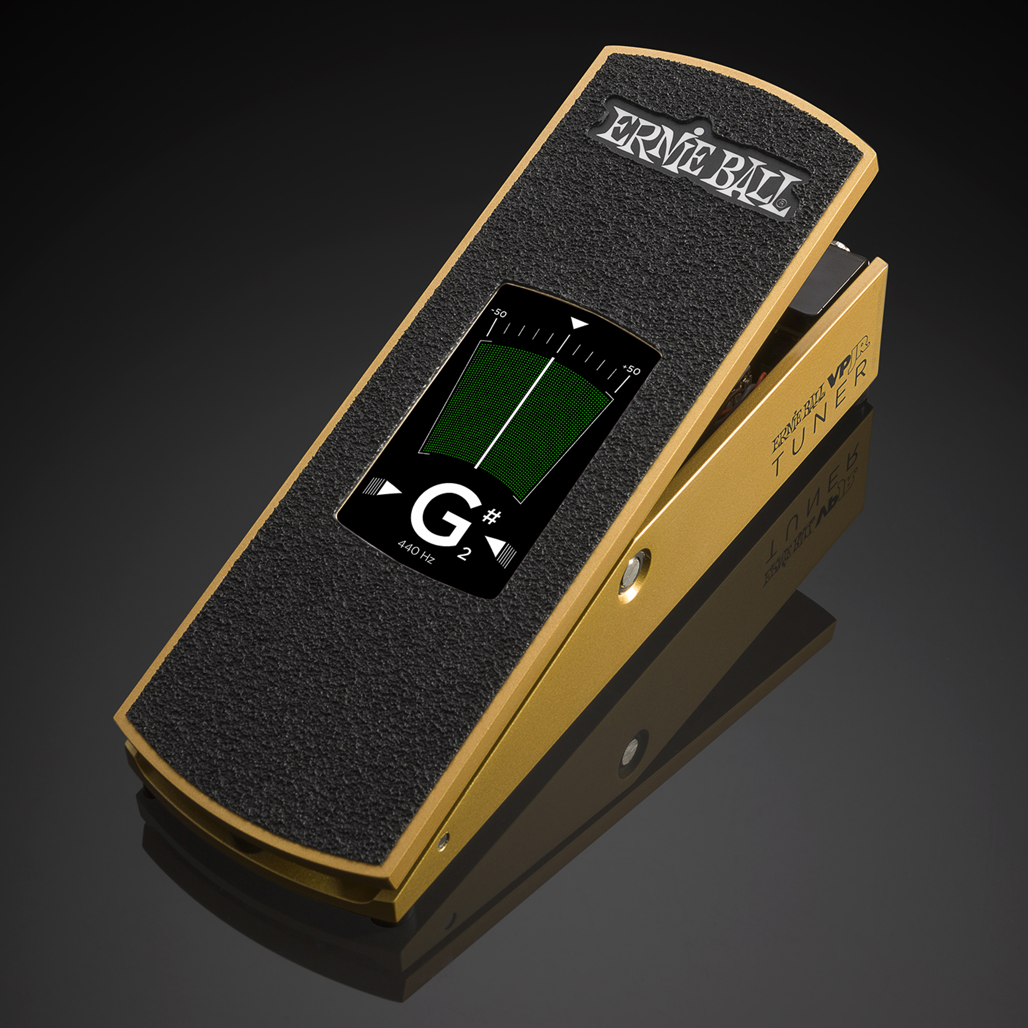 Ernie Ball 6201 VPJR Tuner volumepedaal met geïntegreerde tuner goud