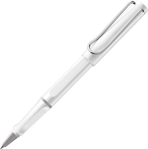 LAMY safari white Rollerball Pen M
