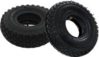 vidaXL - Banden/binnenbanden - voor - steekwagens - 3,00-4 - 260x85 - rubber - 2 - st