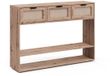 Vicco table console Elven, Eiken, 120 x 85 cm avec 3 tiroirs