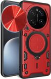 Techsuit Hoesje geschikt voor HONOR Magic7 Pro - CamGuard Pro Back Cover - Rood