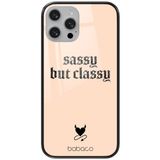 ERT GROUP mobiel telefoonhoesje voor Apple iPhone 7 PLUS/ 8 PLUS origineel en officieel erkend Babaco patroon Sassy but classy 001 gemaakt van gehard glas, beschermhoes