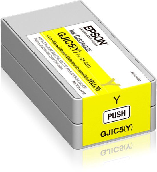 Epson GJIC5(Y) Inktcartridge Geel