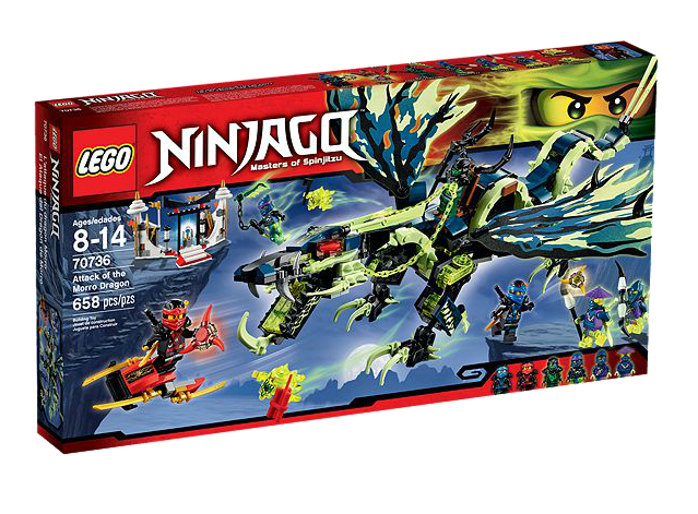 lego Ninjago Attack of the Morro Dragon