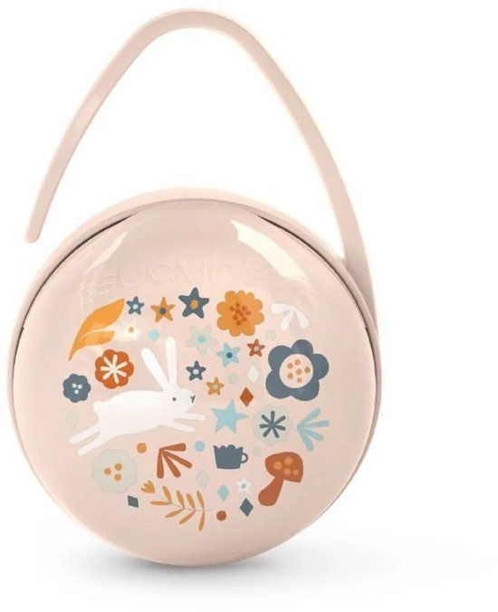 Suavinex Speenkoker Duo Wonderland Liberty - Roze
