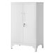 Songmics Armoire de classement – Verrouillable – 2 portes – 40×60×90 cm – Gris mat