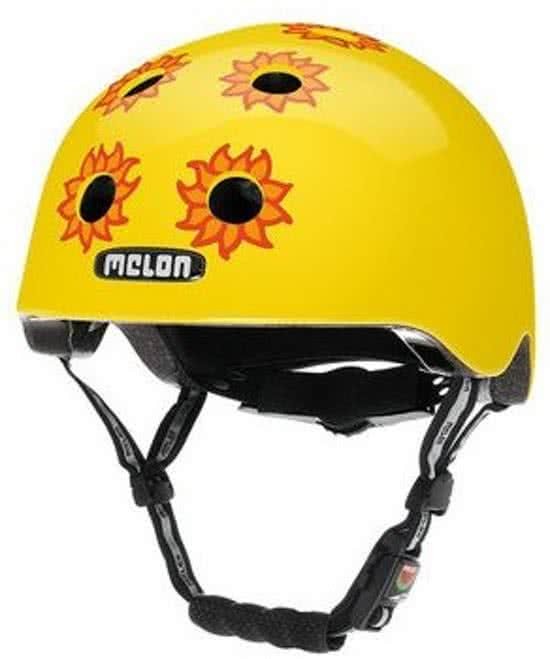 Melon Story Bloomy - Fietshelm - Maat XL/2XL 58-63 cm - Geel