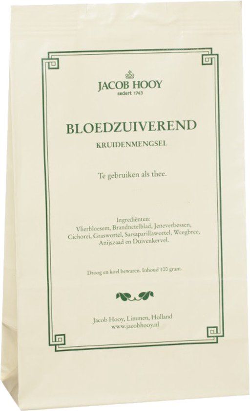 Jacob Hooy Bloedzuiverende Kruiden 100gr